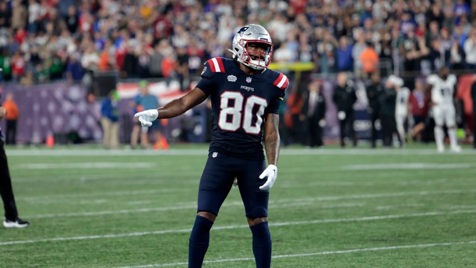 Patriots WR Kayshon Boutte faces felony charges from illegal sports